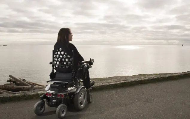freeform seating lady in wheelchair harbour