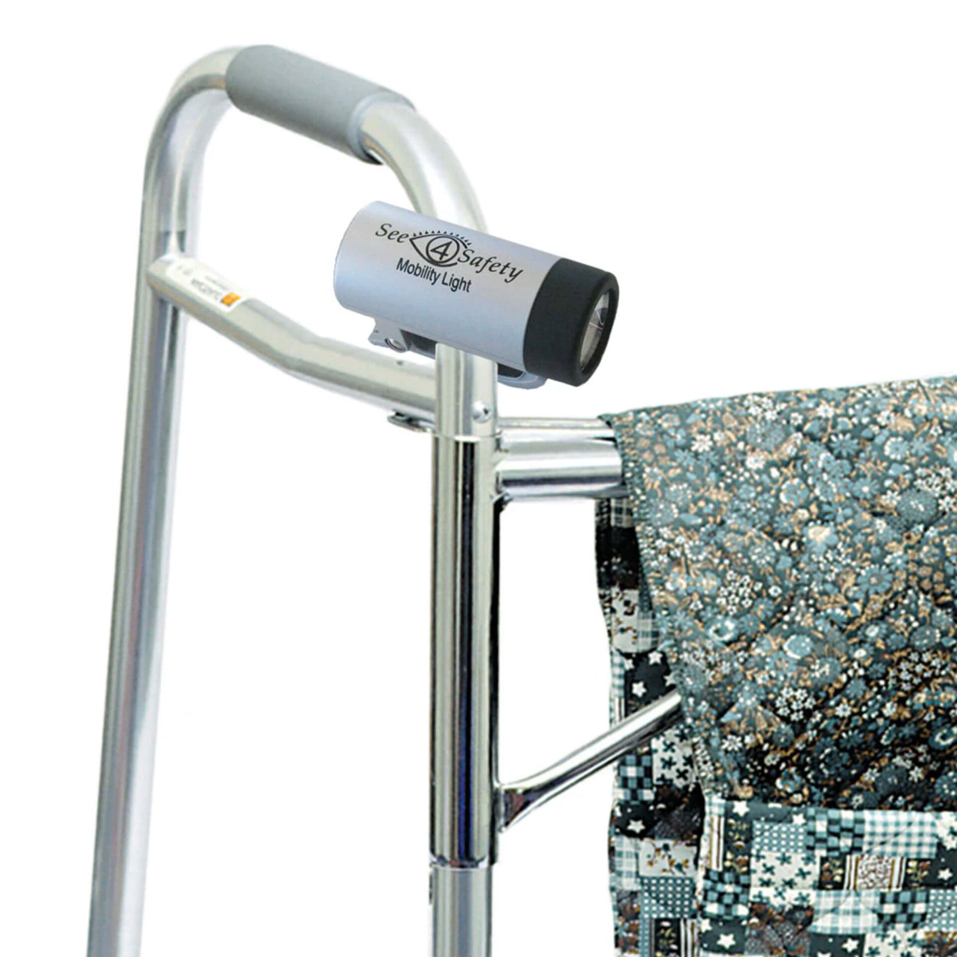 See 4 Safety on Zimmer Frame