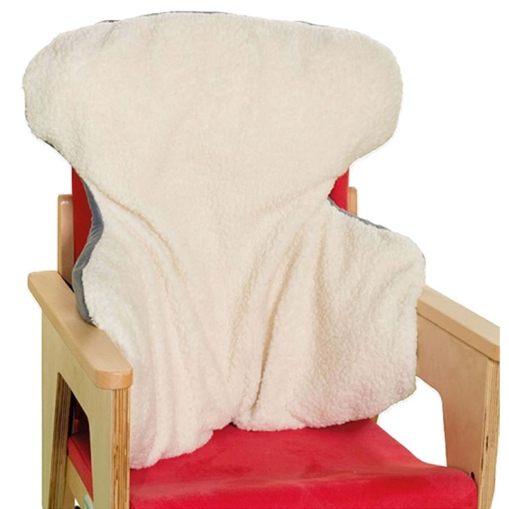 sheepskin chair back support