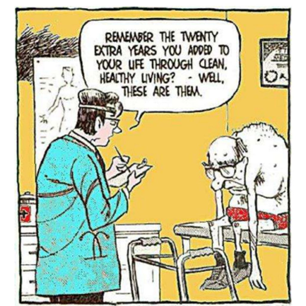 healthy l
iving years cartoon